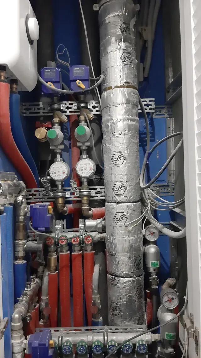 Sala técnica sanitaria instalada por Basil Sanitario